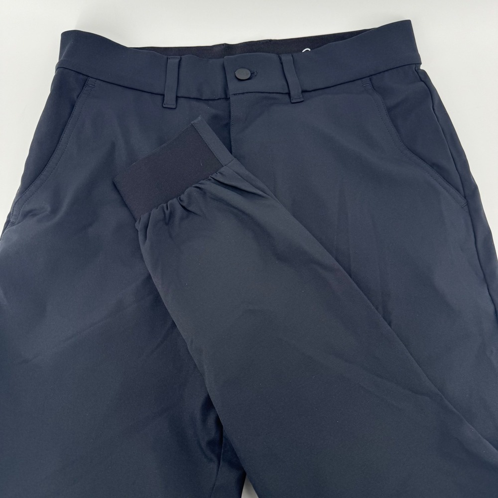 Good Good Golf Mens Jogger Pants Black Size 28 Waist Performance Athletic Cuffed